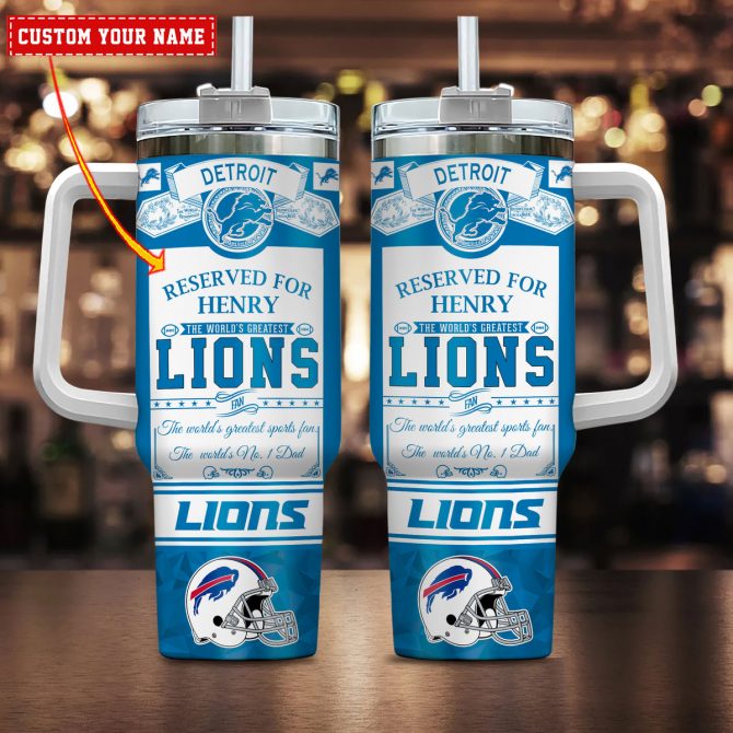 Custom Detroit Lions Fan Mug - Personalized Gift for Ultimate Sports Enthusiasts