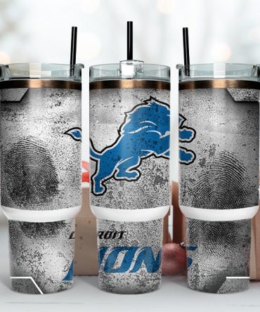 Detroit Lions Insulated Travel Mug - Keep Your Drink Hot or Cold on Game Day!