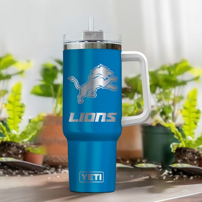 Customizable Yeti Tumbler with Handle - Personalized Sports Fan Gift - Image 2