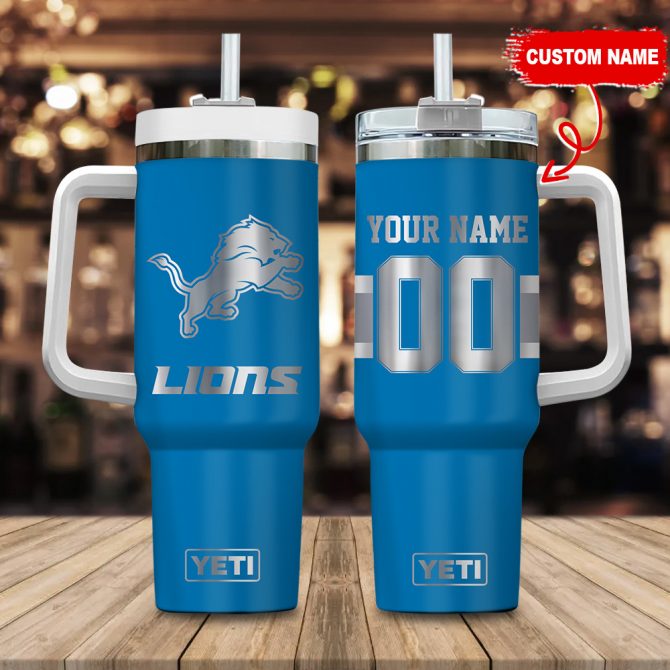 Customizable Yeti Tumbler with Handle - Personalized Sports Fan Gift