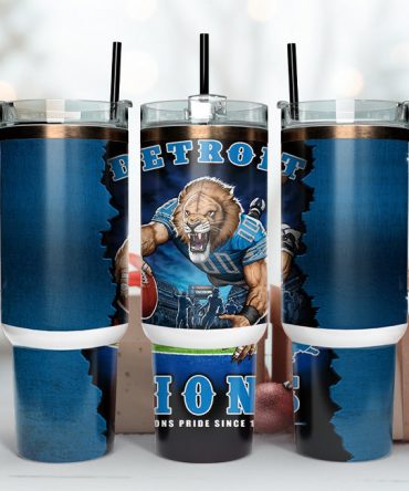 Detroit Lions Fan Tumbler - Show Your Team Spirit with Every Sip!