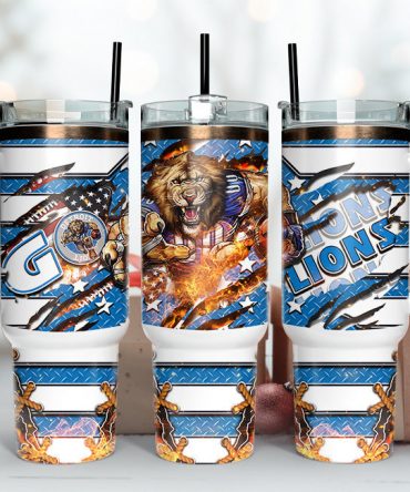 Detroit Lions Insulated Travel Mug - Show Your Team Pride