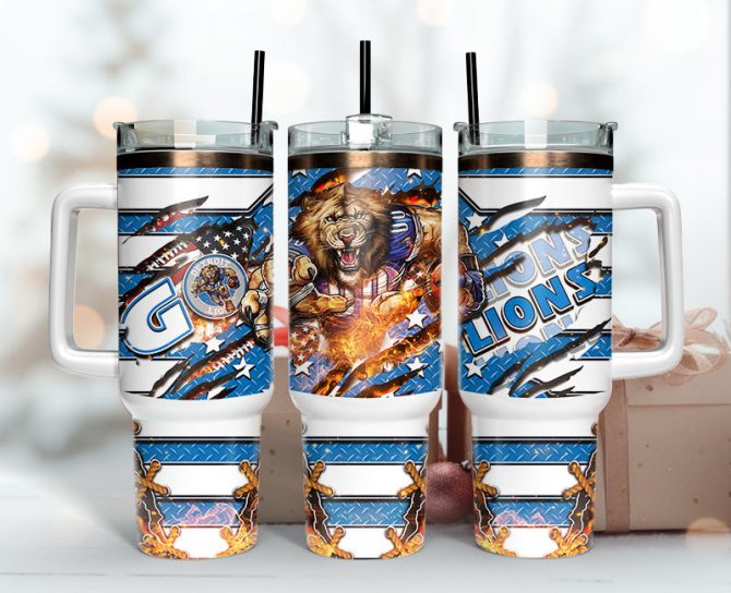 Detroit Lions Insulated Travel Mug - Show Your Team Pride