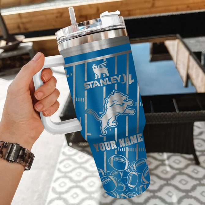 Customizable Stanley Sports Tumbler with Handle - Personalized Name & Logo Design - Image 3