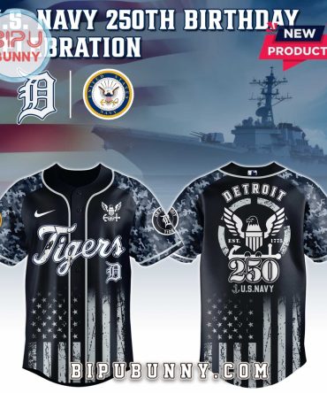 Detroit Tigers MLB x 250 U.S. Navy Baseball Jersey