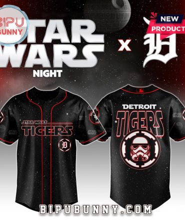 Detroit Tigers MLB x Star Wars Night 2025 Baseball Jersey