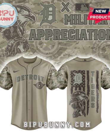 Detroit Tigers MLB x Veteran U.S 2025 Baseball Jersey