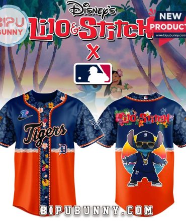 Detroit Tigers x Lilo and Stitch Baseball Jersey 2025