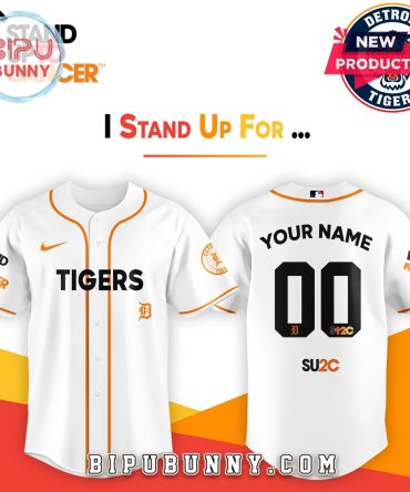 Detroit Tigers x Stand Up To Cancer 2025 Baseball Jersey