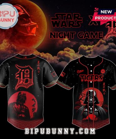 Detroit Tigers x Star Wars Night Game Baseball Jersey