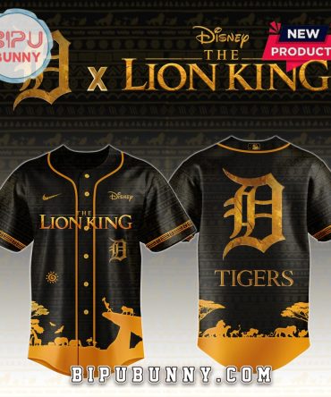 Detroit Tigers x The Lion King Exclusive Baseball Jersey