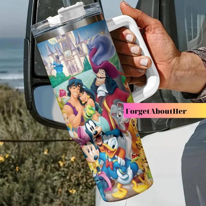 Magical Disney Character Tumbler - Durable & Fun Design for Kids and Adults - Image 4