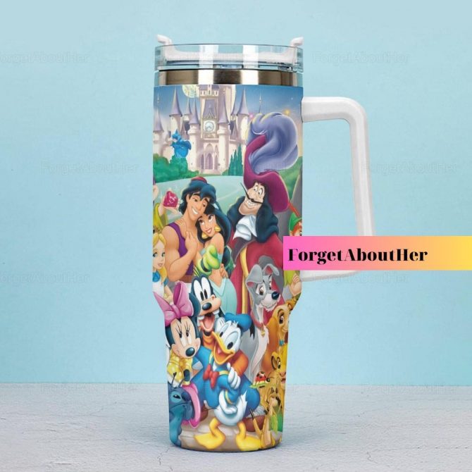 Magical Disney Character Tumbler - Durable & Fun Design for Kids and Adults - Image 2