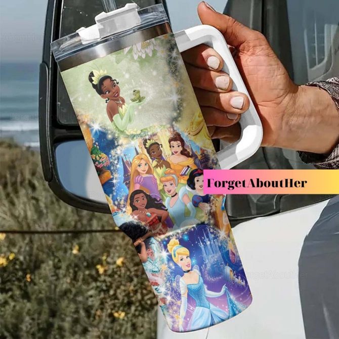 Magical Princess Tumbler - Enchanting Design for Fairytale Lovers - Image 2