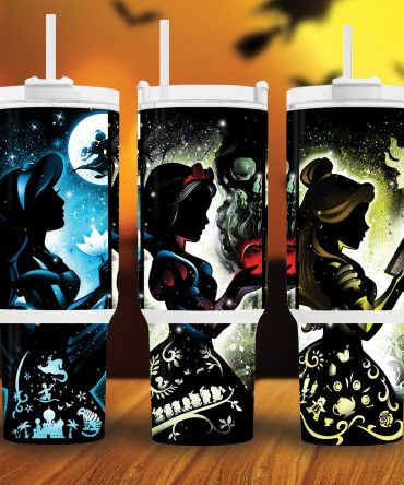 Enchanting Fairy Tale Princess Tumbler Set - Perfect for Fans & Collectors