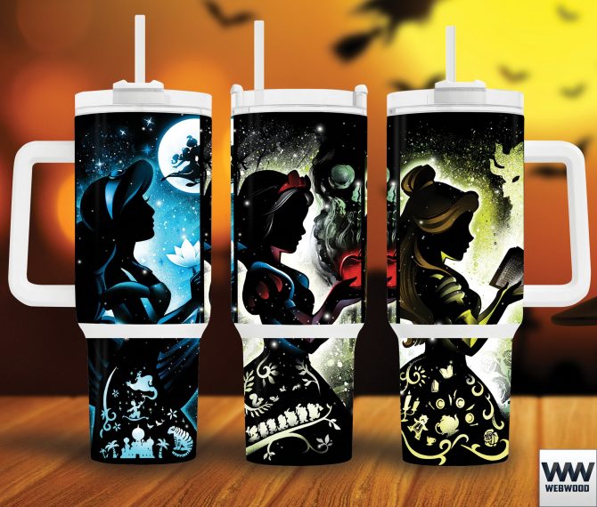 Enchanting Fairy Tale Princess Tumbler Set - Perfect for Fans & Collectors