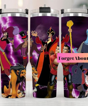 Disney Villains Stainless Steel Tumbler - Double Wall Insulated Travel Mug