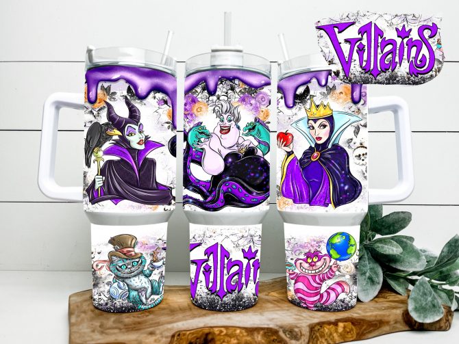 Enchanting Villains Tumbler - Perfect for Fans of Iconic Characters