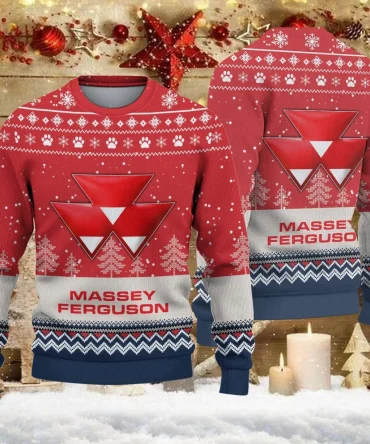 Ugly Sweater Massey Ferguson Farmer Love Exclusive Logo QTFRSW091124A31SW
