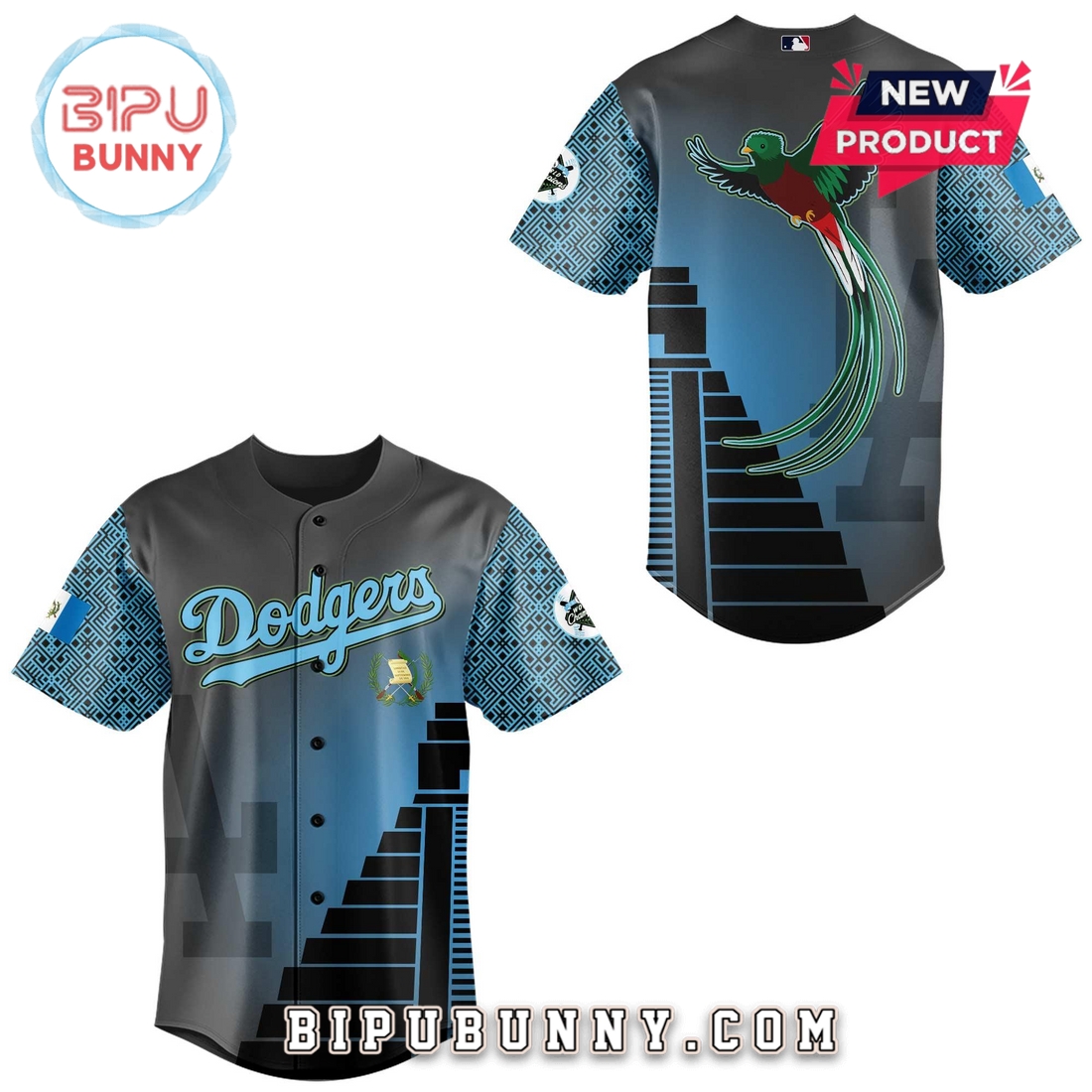 Dodger Guatemalan Heritage Night Baseball Jersey - Image 2