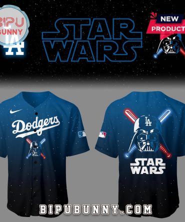 Dodgers Baseball 2025 Stars Wars Baseball Jersey