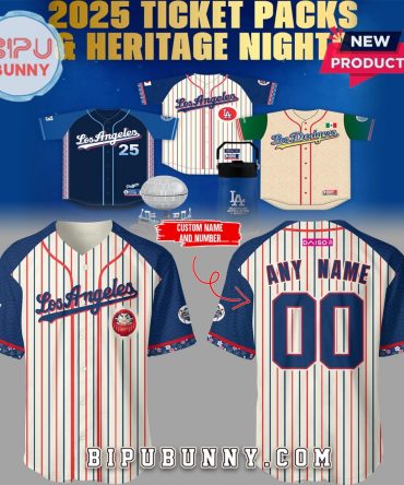 Dodgers Japanese Heritage Night 2025 Baseball Jersey