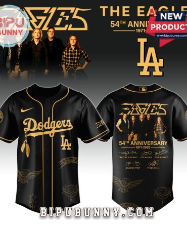 Dodgers MLB x Eagles Band Music 2025 Baseball Jersey