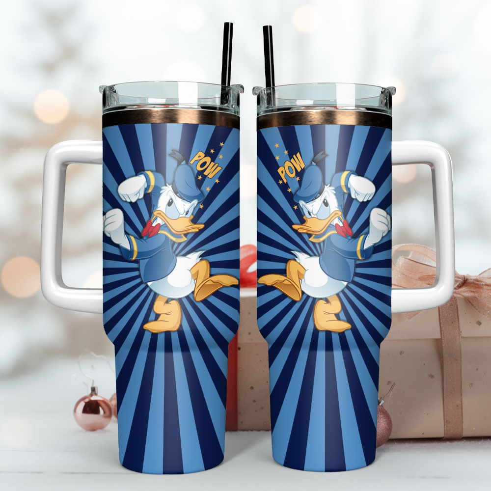 Donald Duck Premium Insulated Tumbler - Keeps Drinks Hot or Cold - Image 3