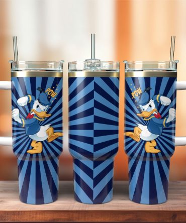 Donald Duck Premium Insulated Tumbler - Keeps Drinks Hot or Cold