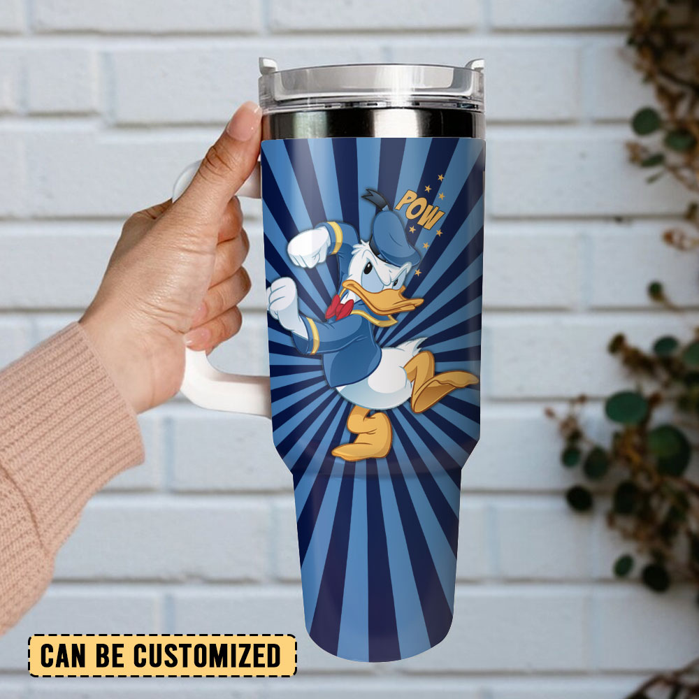 Donald Duck Premium Insulated Tumbler - Keeps Drinks Hot or Cold - Image 2