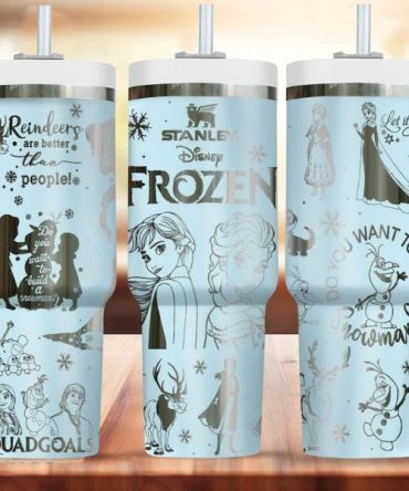 Disney Frozen Themed Insulated Tumbler - Stay Cool with Elsa & Anna