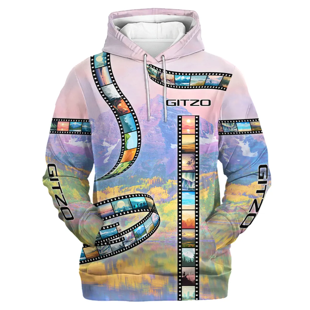 Film Reel Pattern Gitzo Photography Videography All Over Prints BL291024A1GZ - Hoodie - Image 2