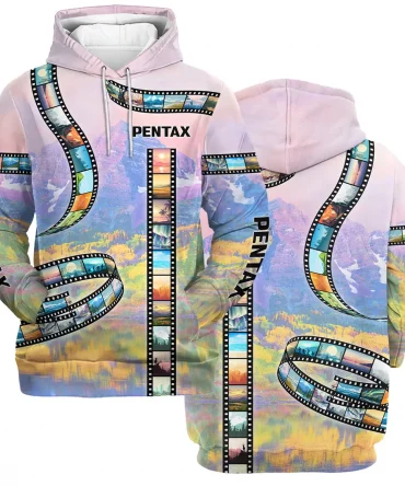 Film Reel Pattern Pentax Photography Videography All Over Prints BL291024A1PT - Hoodie