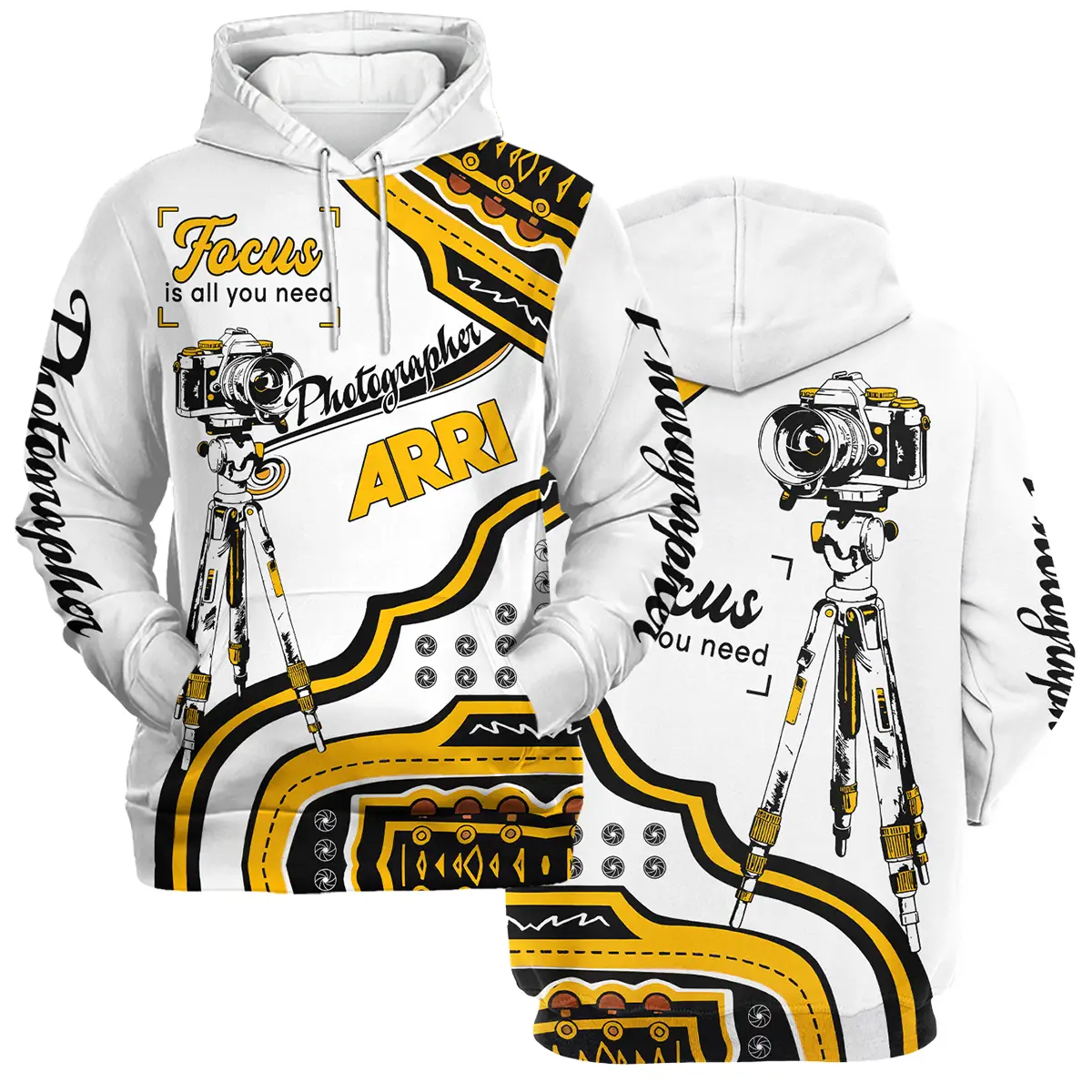 Focus Is All You Need Arri Photography Videography All Over Prints BL261024A1AR - Hoodie
