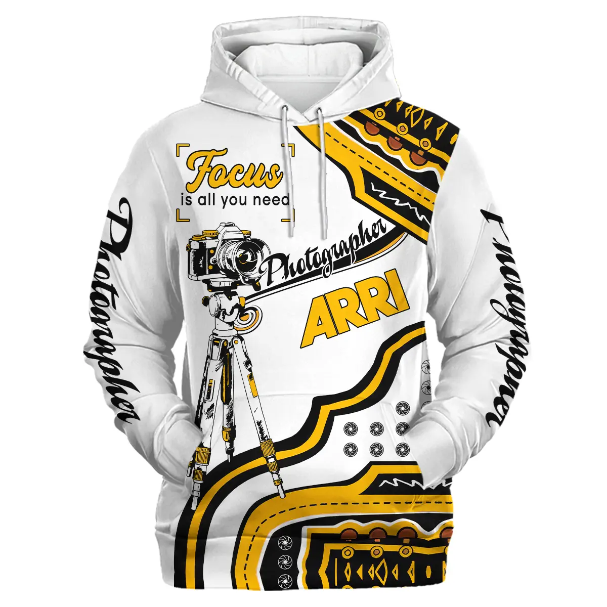 Focus Is All You Need Arri Photography Videography All Over Prints BL261024A1AR - Hoodie - Image 2