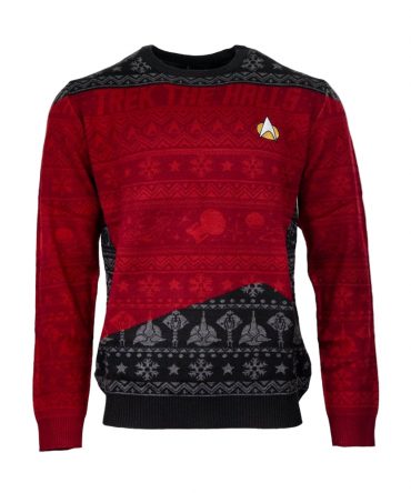 Official Star Trek ?Trek The Halls Christmas Ugly Sweater