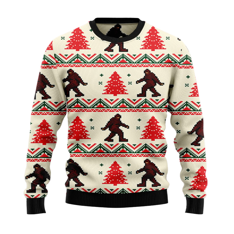 Merry Xmas Amazing Bigfoot Awesome Gift For Christmas Ugly Christmas Sweater