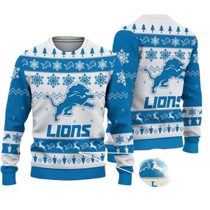 Detroit Lions Woolen Sweater