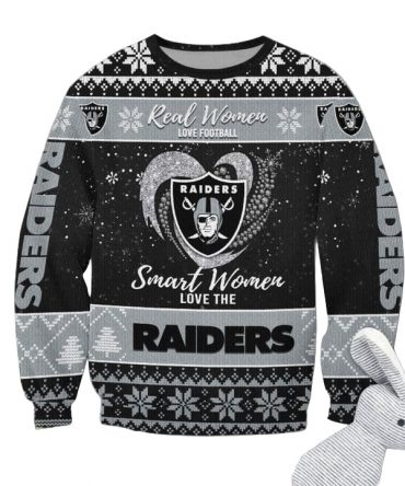 Las Vegas Raiders Woolen Sweater