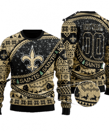 New Orleans Saints Woolen Sweater