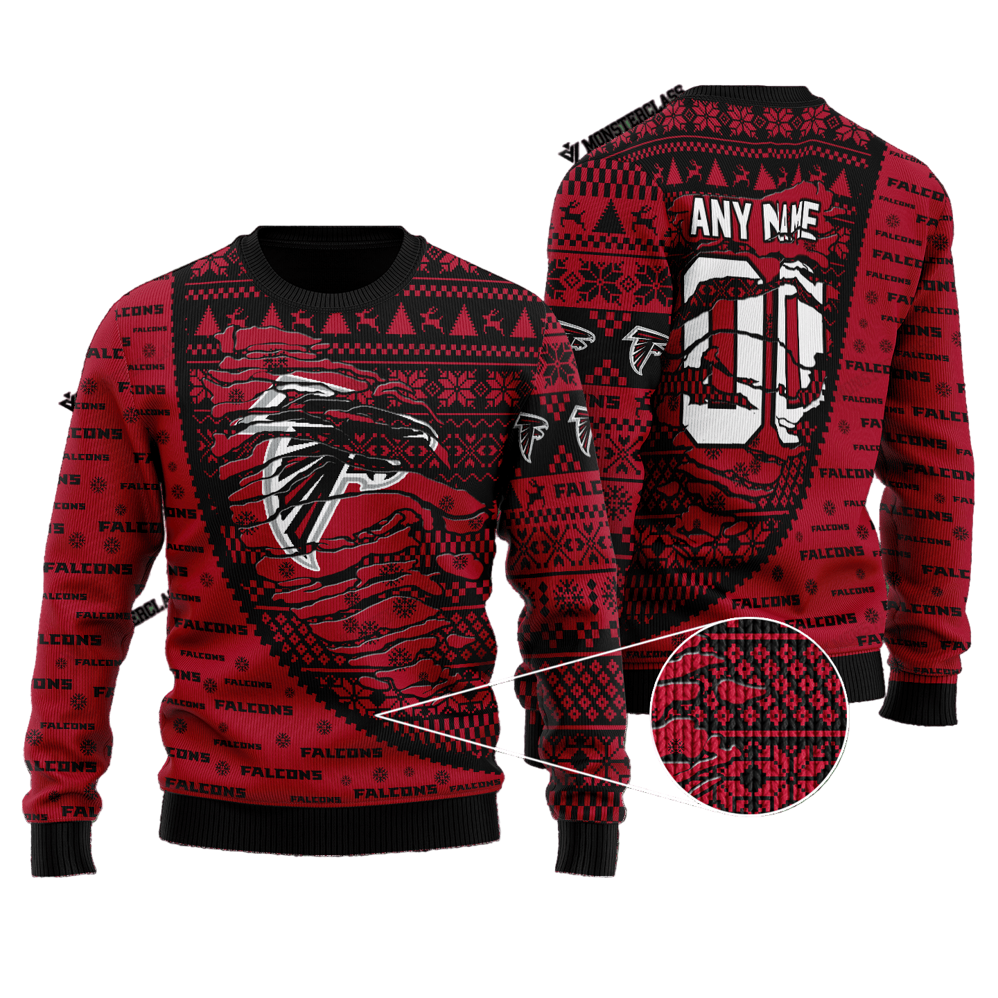 Atlanta Falcons Woolen Sweater