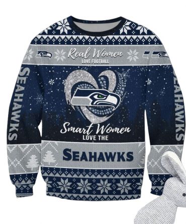 Seattle Seahawks Woolen Sweater