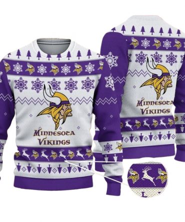 Minnesota Vikings Woolen Sweater