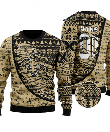 New Orleans Saints Woolen Sweater