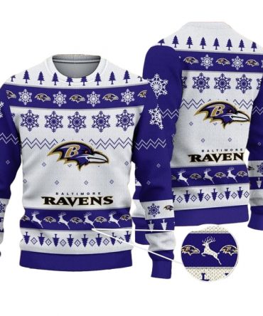 Baltimore Ravens Woolen Sweater