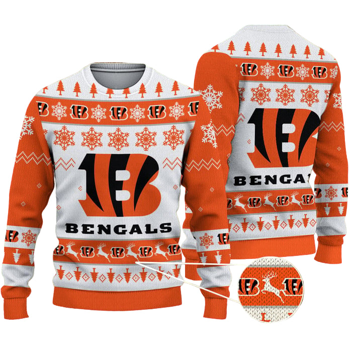 Cincinnati Bengals Woolen Sweater
