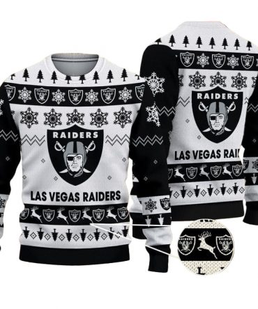 Las Vegas Raiders Woolen Sweater