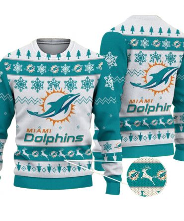 Miami Dolphins Woolen Sweater
