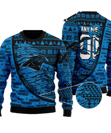 Carolina Panthers Woolen Sweater