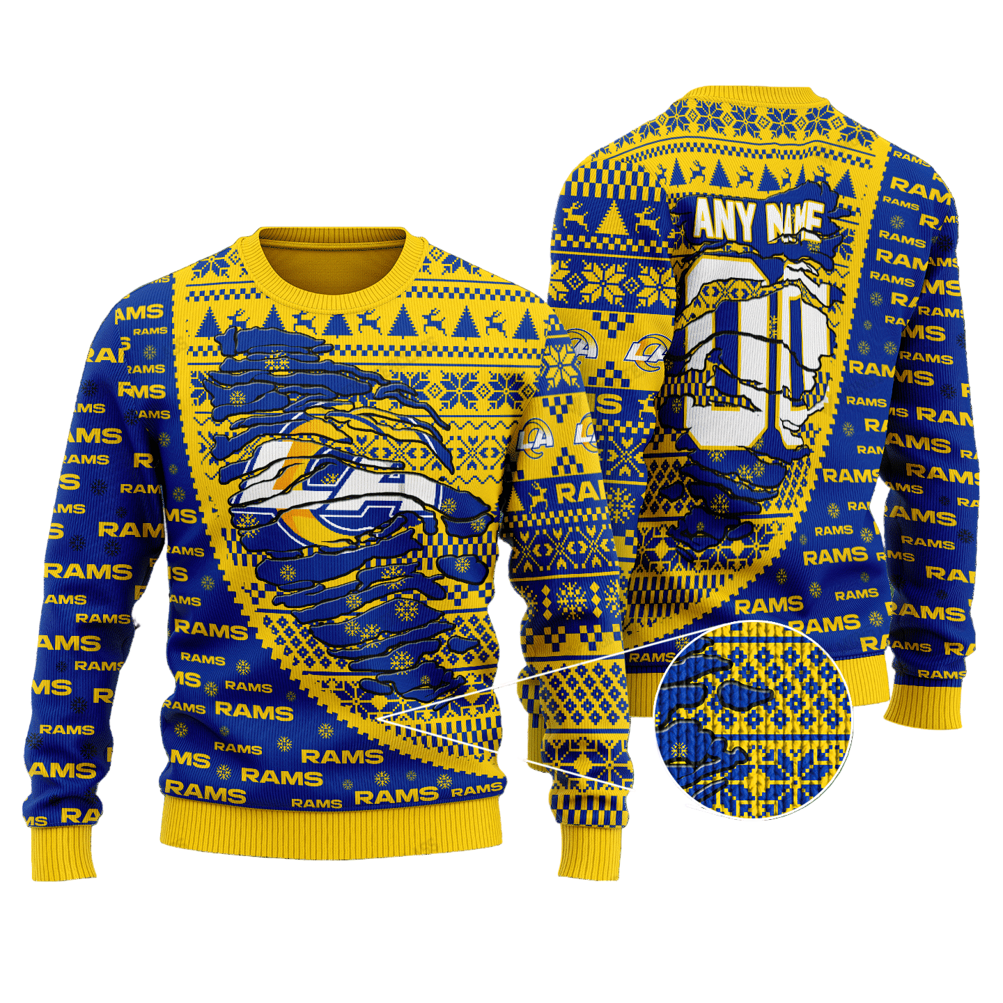 Los Angeles Rams Woolen Sweater